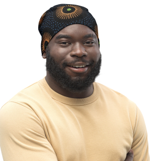 all over print beanie