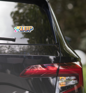 1up bubble free stickers