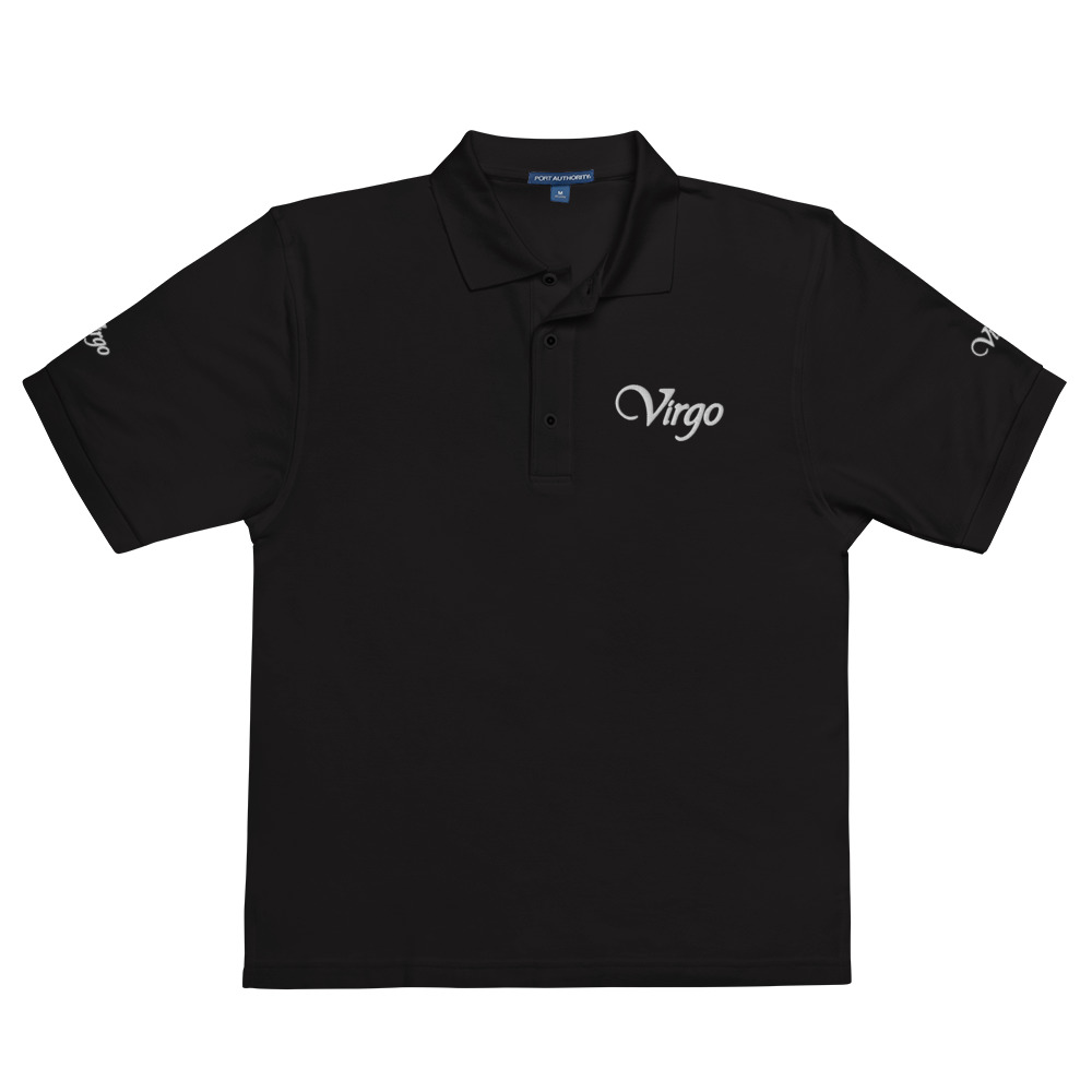 virgo men's premium polo