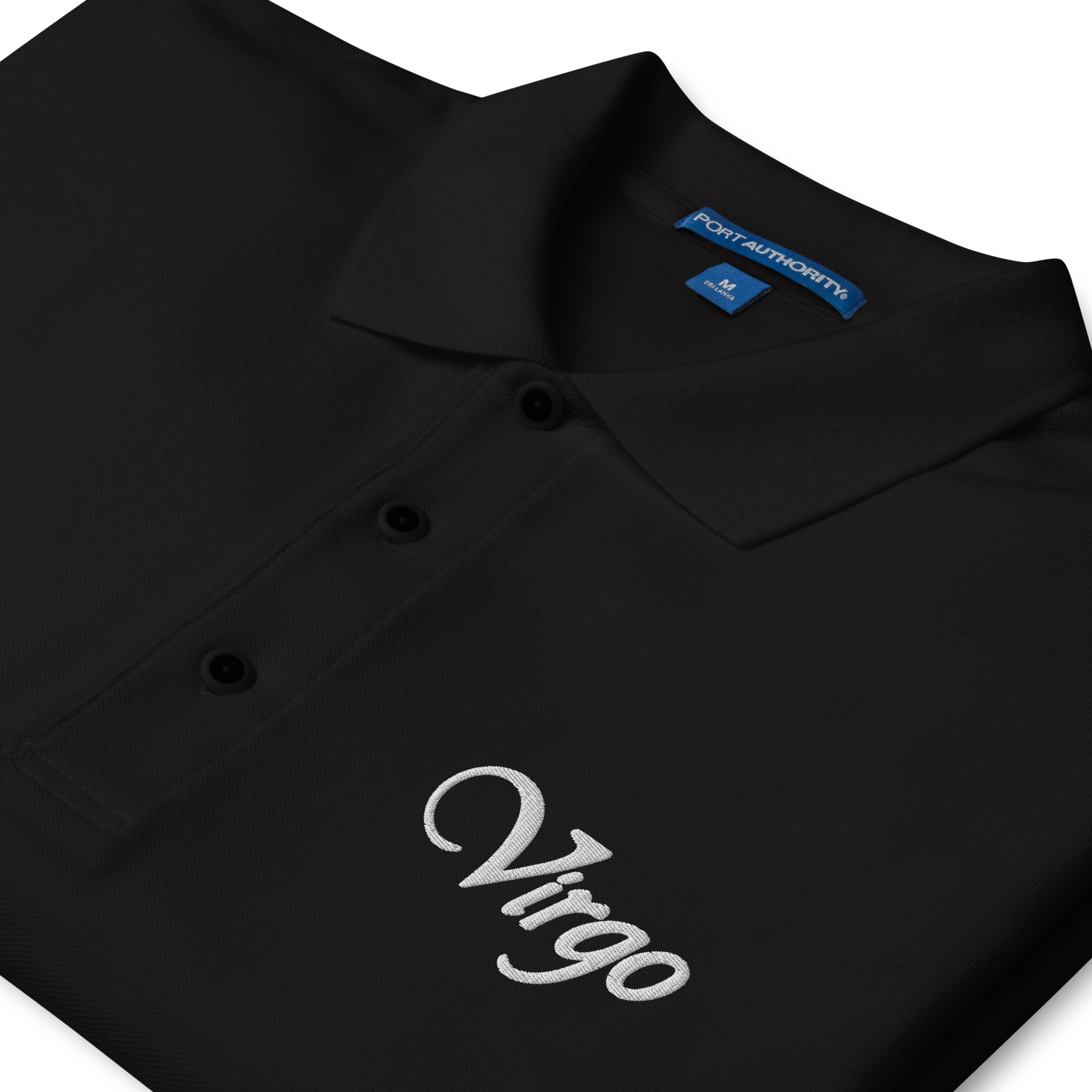virgo men's premium polo