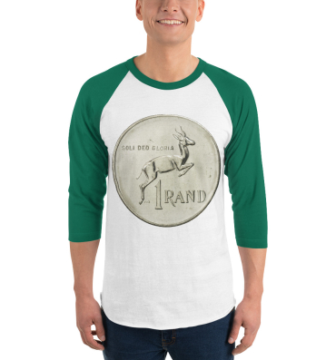 1rand 3/4 sleeve raglan shirt