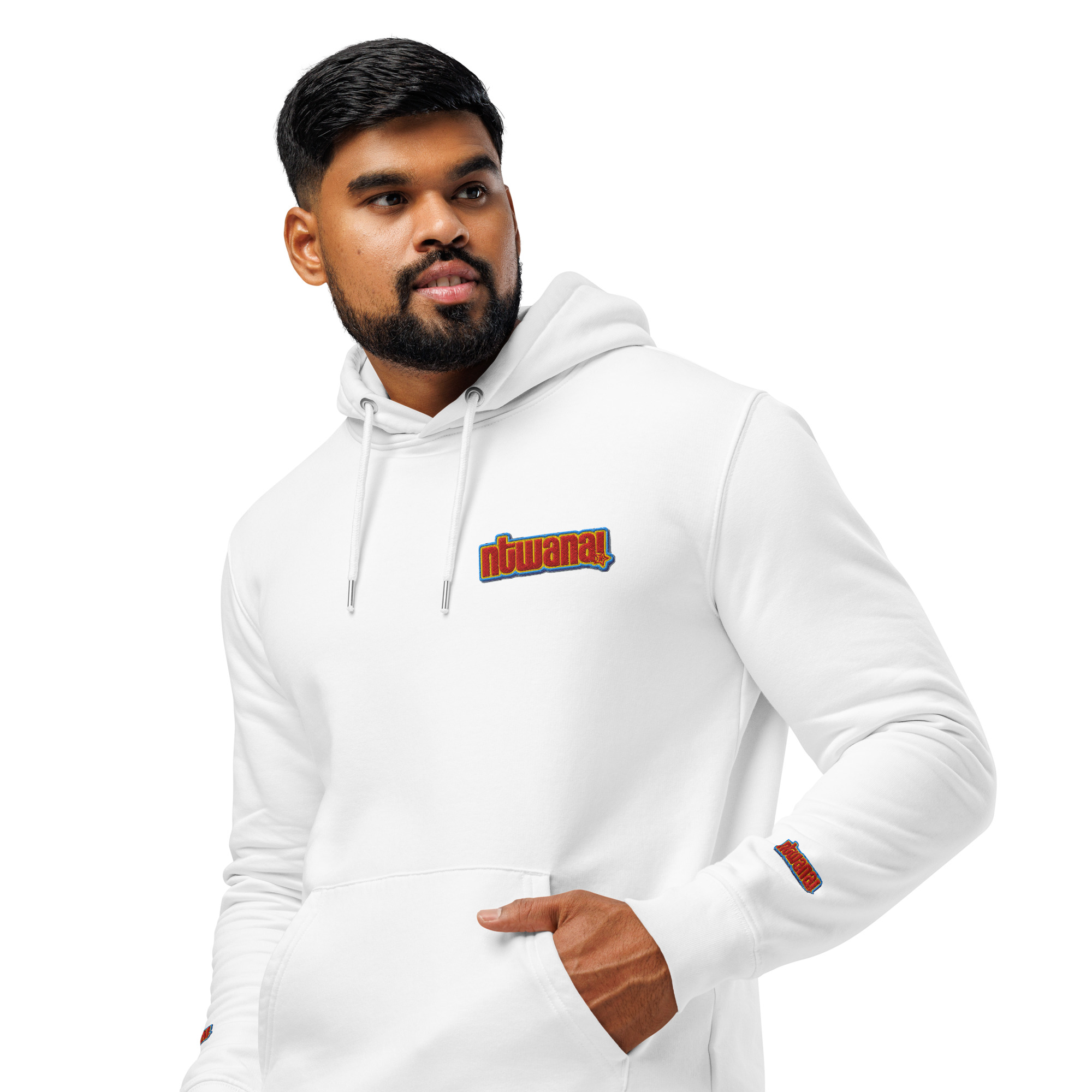 ntwana unisex essential organic hoodie