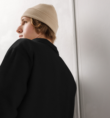 unisex fleece pullover