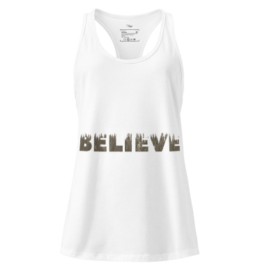 women’s fitted racerback tank top
