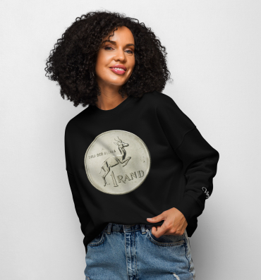 1rand women’s organic crew neck sweatshirt