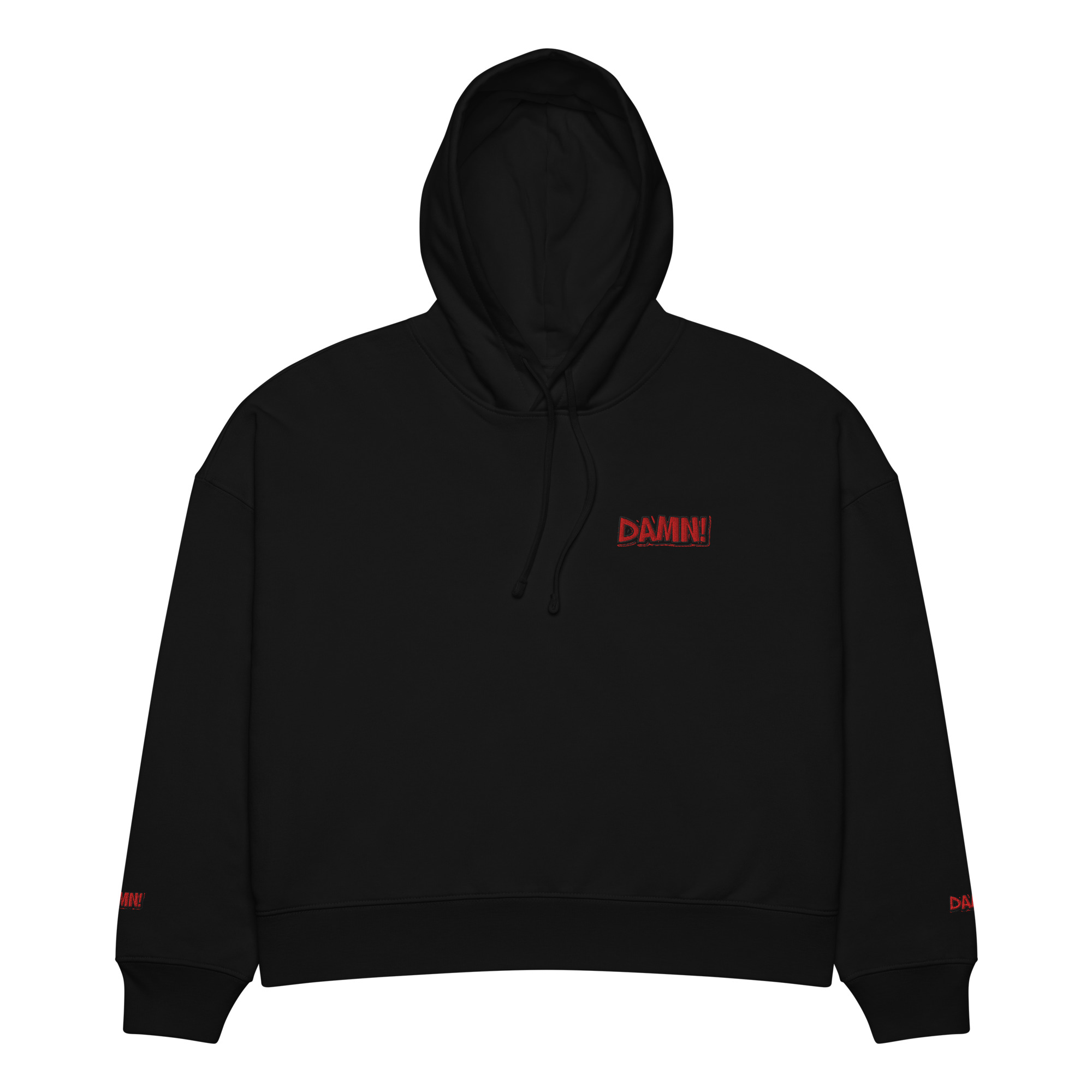 women’s organic mid weight hoodie (damn! edition)