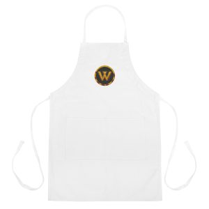 webster embroidered apron